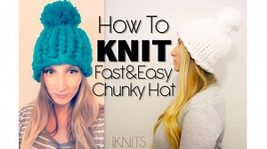 1.7K views · 33 reactions | KNITTING TUTORIAL - FAST & EASY CHUNKY...