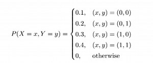 Finding the Marginal Probability Mass Function (PMF)