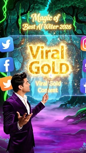 Wave Away Writer's Block, Magic AI Turns Text to Gold! Best AI Writer 2026 #blogcutterai #viral #ai