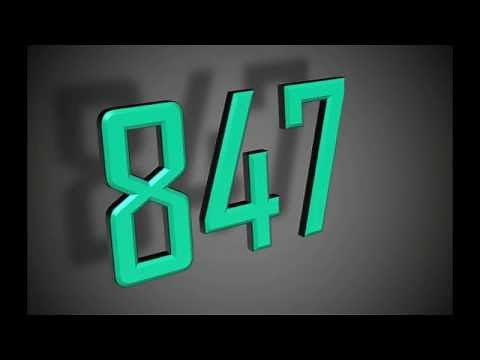 Numbers 1 to 1000 (3D)