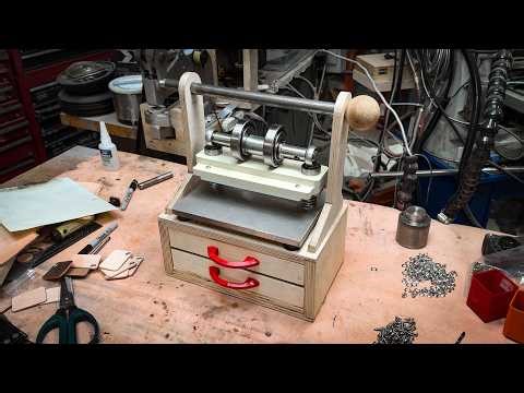 Adam Savage Makes a Leather Punch Tool!