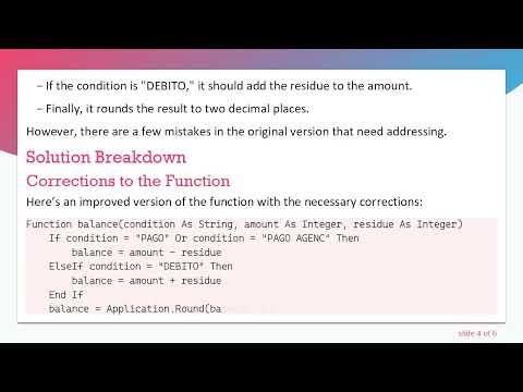 How to Create a VBA Excel Function with IF Statements for Conditional Calculations