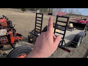 DIY drag harrow lift.
