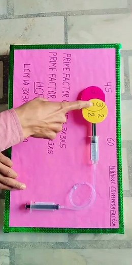 LCM AND HCF/maths working model