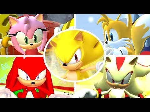 Sonic & Sega All-Stars Racing - All Ultimates (All-Star Moves)