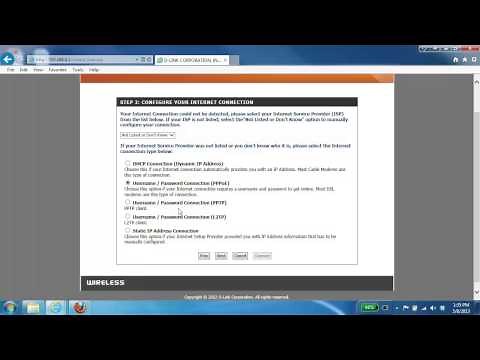 How to configure your D-Link router for a DSL internet connection