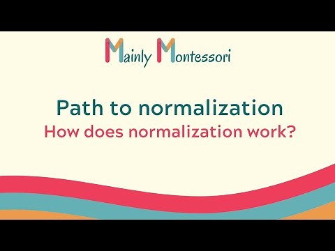 Path to normalization. How does normalization work? | Mainly Montessori