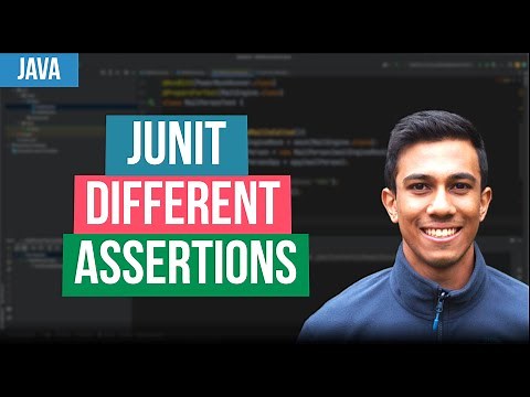 Using Assertions with JUnit - Java Tutorial