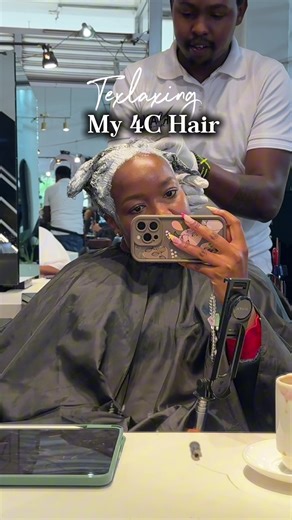 Beautiful Hair Transformation: From Natural to Texlaxed