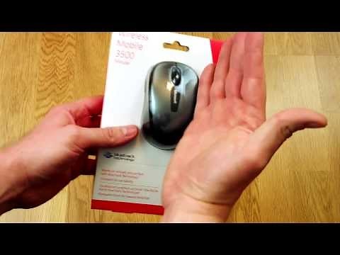UNBOXING Microsoft Wireless Mobile Mouse 3500