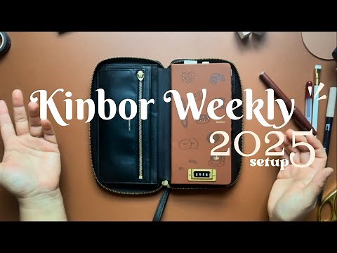 Kinbor Weekly 2025 Setup | Flip Through