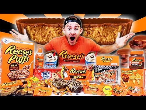 THE REESES OVERLOAD CHALLENGE! (18,000+ CALORIES)