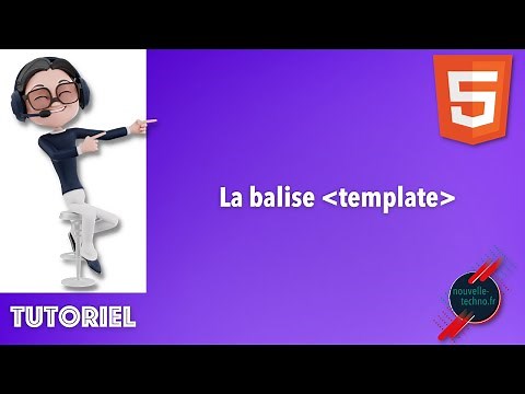 La balise HTML "template"
