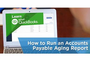 How To Run an Accounts Payable Aging Report in QuickBooks Online