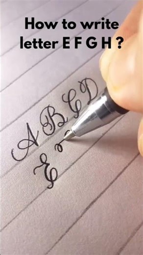 learn cursive writing
