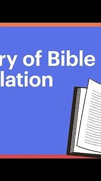 History of Bible Translation