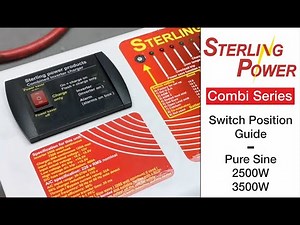 Sterling Power Combi Switch Guide