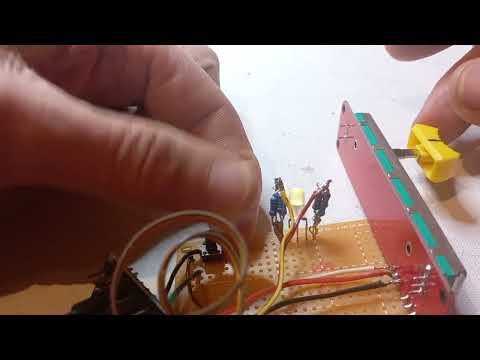 Arduino based battery drill controller test before connecting to Bts7960 and battery and motor