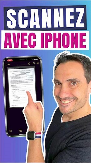 Comment scanner un document avec iPhone ?
