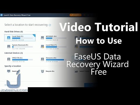 How to use EaseUS Data Recovery Wizard Free