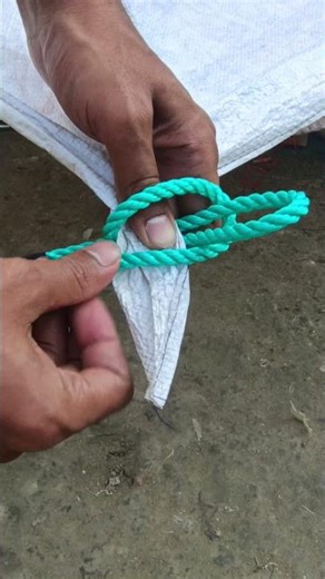 Ever BEST Tarp Corner Knot - simple but works