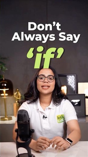 Stop Overusing "IF" | Try These Better English Alternative Words! Daily English Vocabulary | Ananya