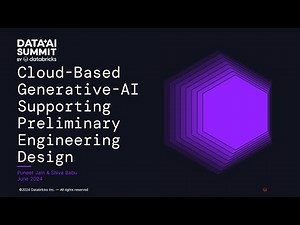Cloud-Based Generative-AI Supporting Preliminary Engineering Design