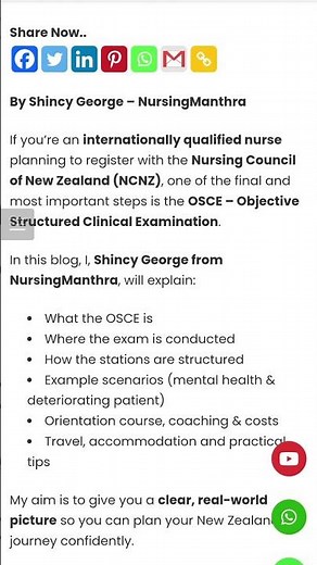 A Complete Guide to the New Zealand OSCE Exam for Nurses #NewZealandOSCE #OSCEExam