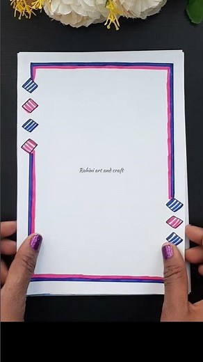 14 Amazing border designs for Project work designs/ Assignment front page design / a4 file/ shorts