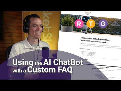 Using the AI ChatBot with a Custom FAQ