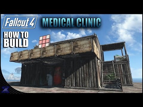 Fallout 4 - How to Build a Medical Clinic | Settlement Building Ideas