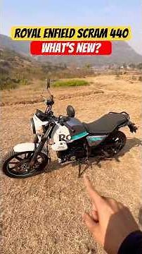 Royal Enfield Scram 440 - What’s New? | BikeWale #shorts