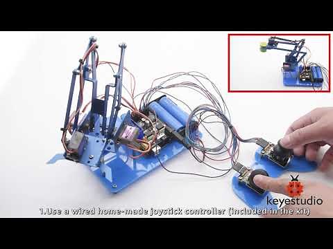 KS0488 Keyestudio 4DOF Robot Mechanical Arm Arduino Learning Kit
