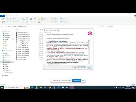 How to Install WAMP Server 3.3.2 64 bit on Windows 10/11