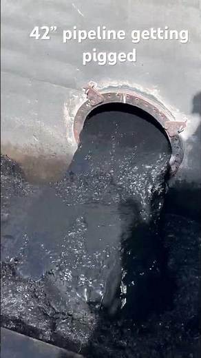 Pipeline Pigging Large Diameter Force Main