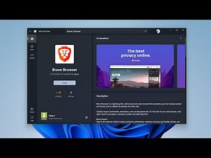 Brave browser is now available in the Microsoft Store for both Windows 10 and 11