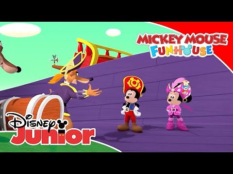 Mickey Mouse Funhouse: ¡Al abordaje! | Disney Junior Oficial