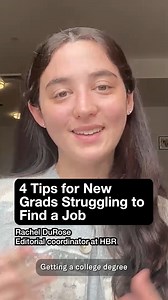 If you’re a new grad without a job lined up, you may be feeling anxious about the current market. But don’t beat yourself up: It’s tough out there! Here are four tips to help you reframe your job search. — Adapted from “4 Tips for New Grads Struggling to Find a Job,” by Rachel DuRose. | Harvard Business Review