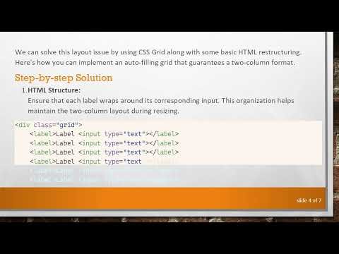 Mastering CSS Grid: How to Auto-fill with Two Columns