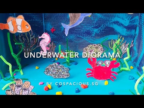 Diorama Tutorial: Underwater Scene Diorama