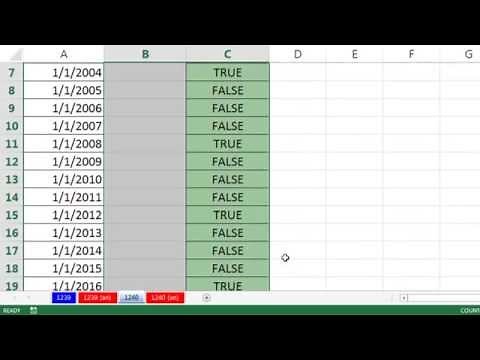 Excel Magic Trick 1240: Double Click To Copy Formula Down When Formula Is Not Next To Data Set