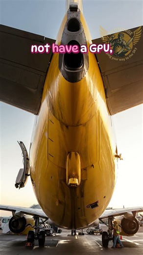 GPU vs APU: which powers your plane? #pilot #aviation #aircraft