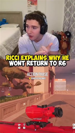 Ricci explains why he won’t return to r6 #ricci #fyp #trending #r6 | ricci