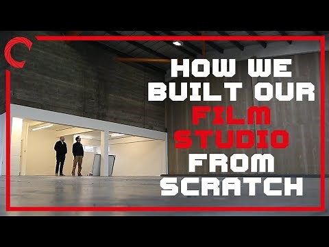 How We Built Our FILM STUDIO From Scratch!
