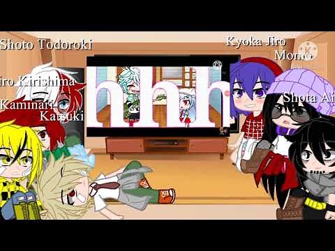 178 Sub's special! mha reacts to deku sings hero too!