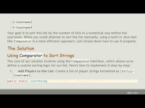 How to Sort a List of Strings Containing Numbers and Letters in Java