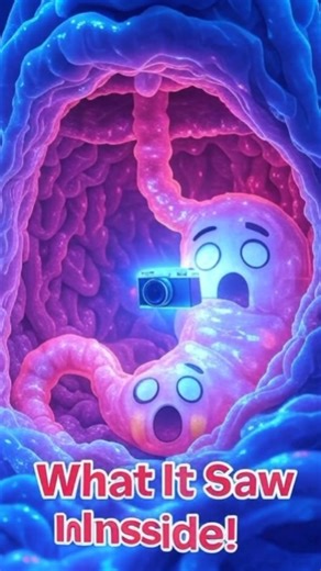 Title: He Swallowed a Tiny Camera… What It Saw Inside His Stomach
