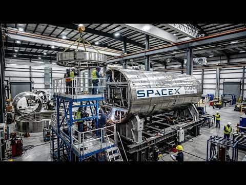 How SpaceX Starship Rockets Are Built | Full Factory Process