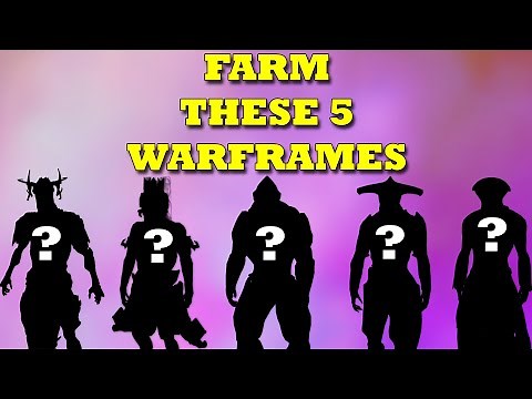 Top 5 Beginner Warframes Everyone Should Farm!