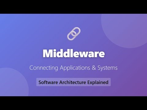 What is Middleware? Software Connecting Applications Explained